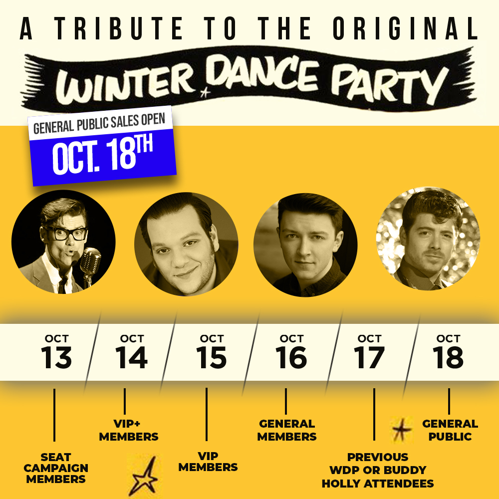 Last Opportunity - Starts Tomorrow - The Original Winter Dance Party ...